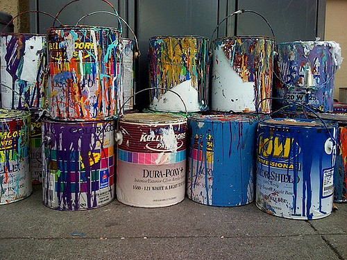Paint Cans Party Favors