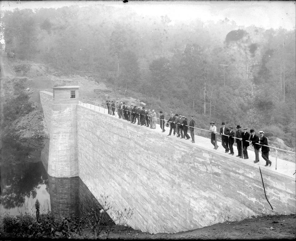 Holsinger photo of Ragged Mtn Dam