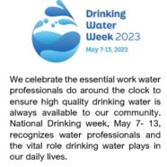 National Drinking Water Week