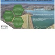 May 31st is National Dam Safety Awareness Day
