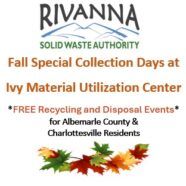 Fall 2023 Special Collection Days at Ivy Material Utilization Center